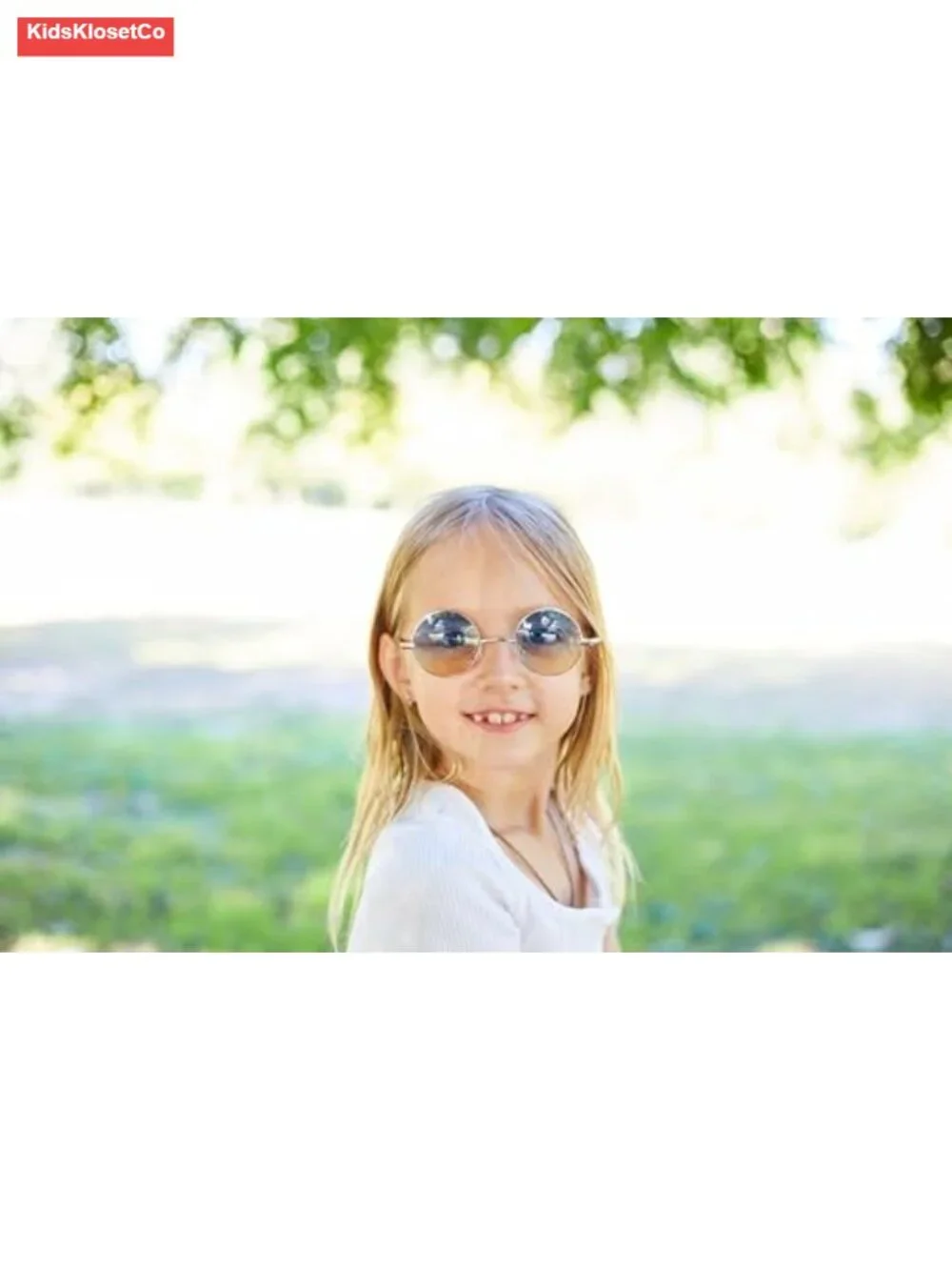 Kids Round Sunglasses UV400 Protection Retro Vintage Style for Children 3+